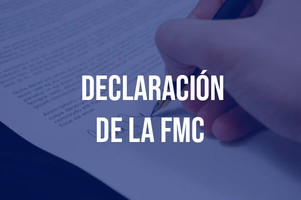 Declaración de la FMC