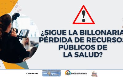 Comunicado: ¿Sigue la billonaria pérdida de recursos públicos de la salud?