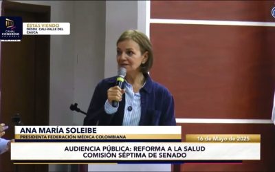 Audiencia Pública sobre la Reforma a la Salud en Cali: La Federación Médica Colombiana alza su voz en defensa de la reforma a la salud
